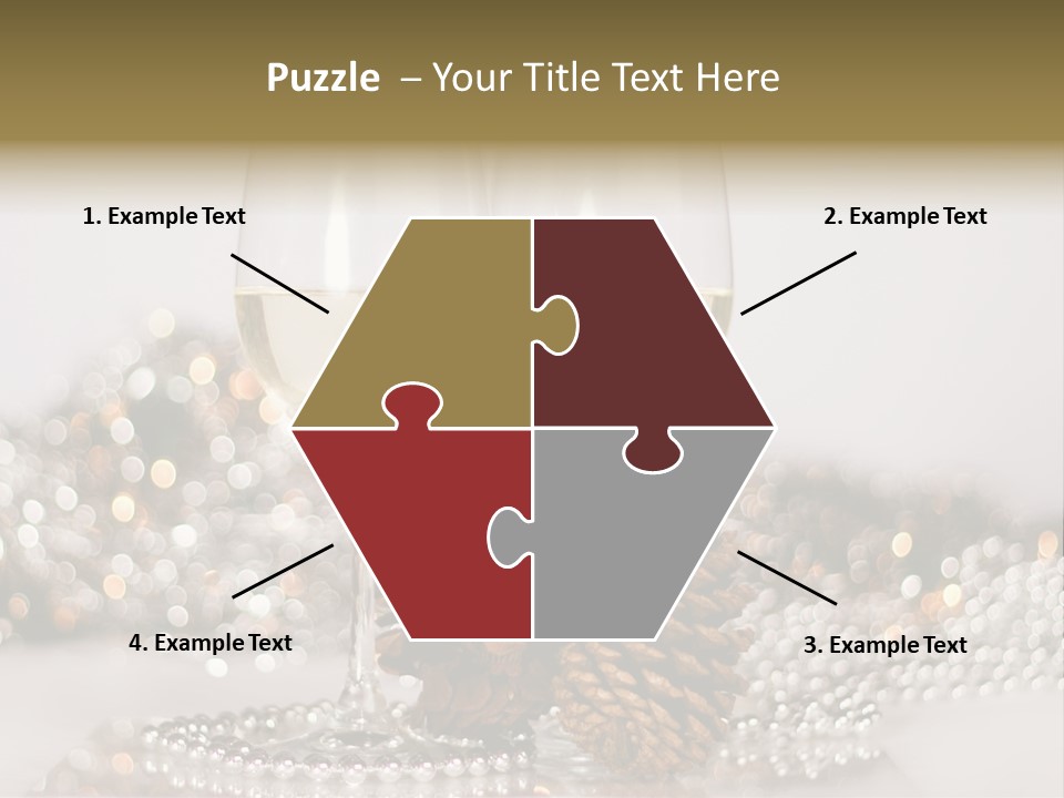 Holiday Table PowerPoint Template