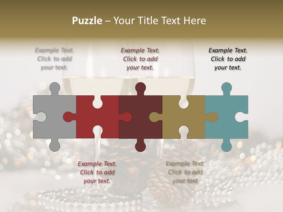 Holiday Table PowerPoint Template