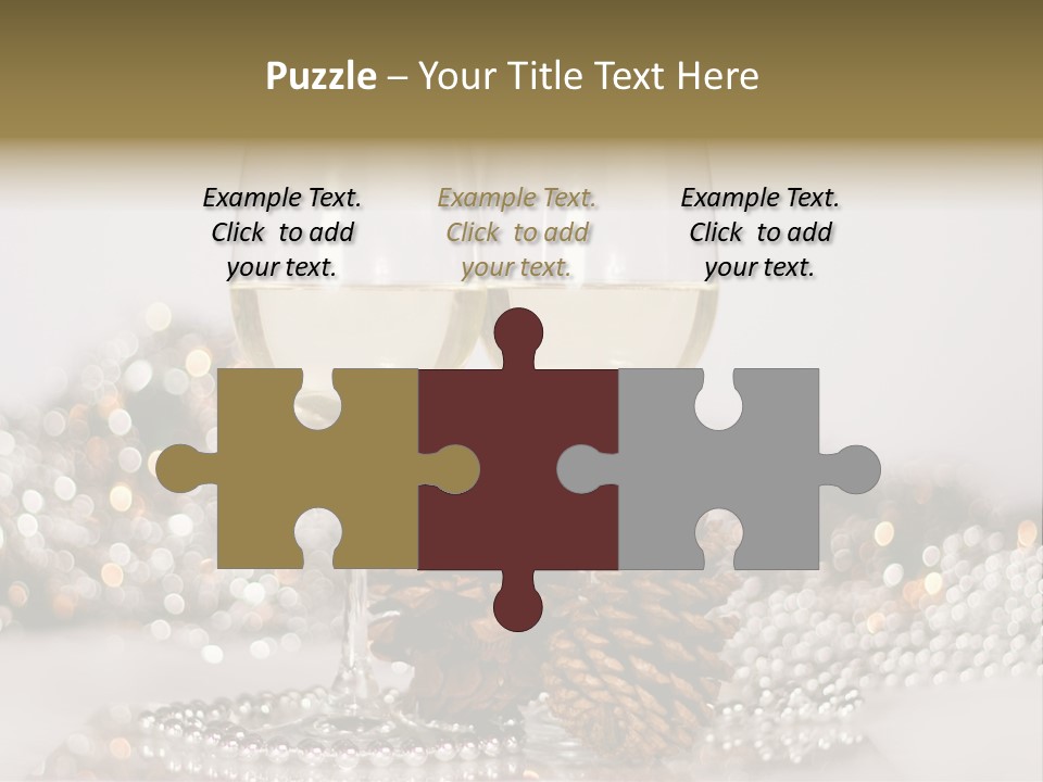 Holiday Table PowerPoint Template