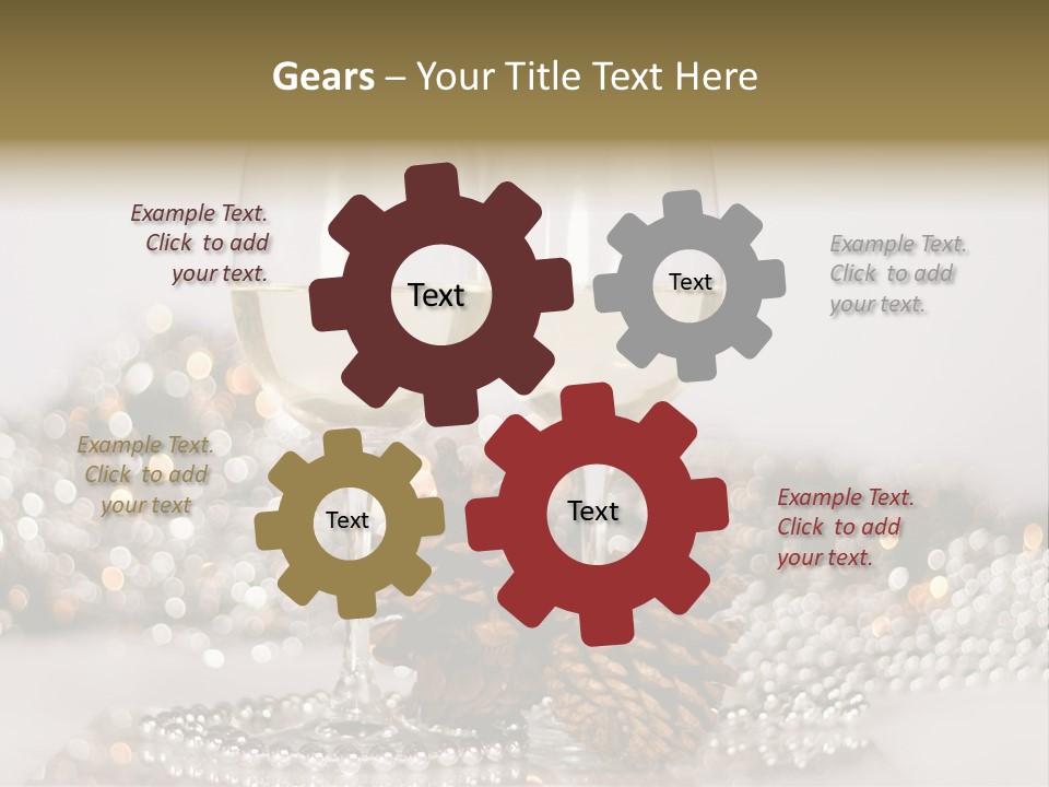 Holiday Table PowerPoint Template