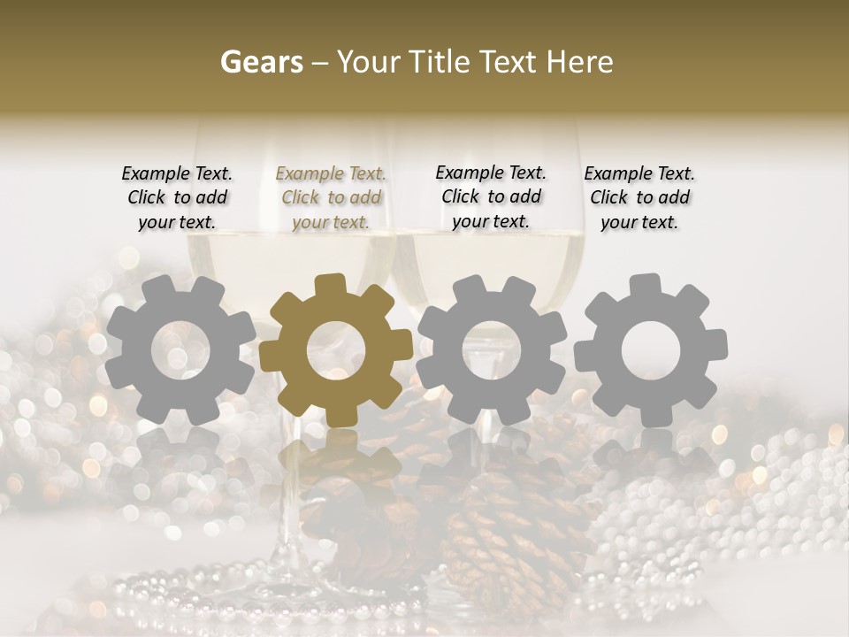 Holiday Table PowerPoint Template