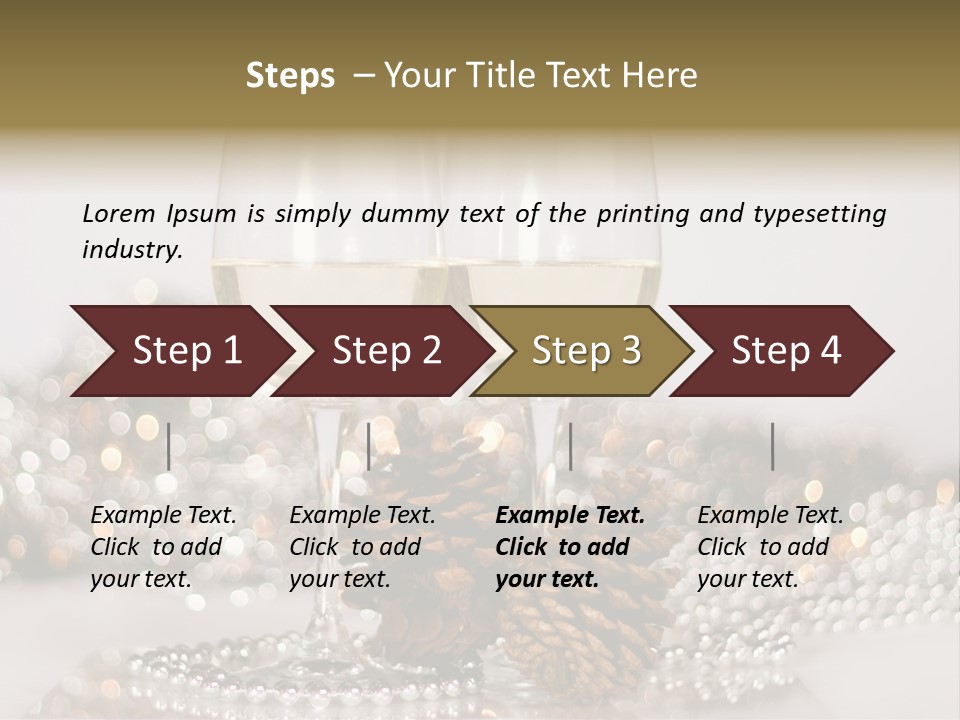 Holiday Table PowerPoint Template