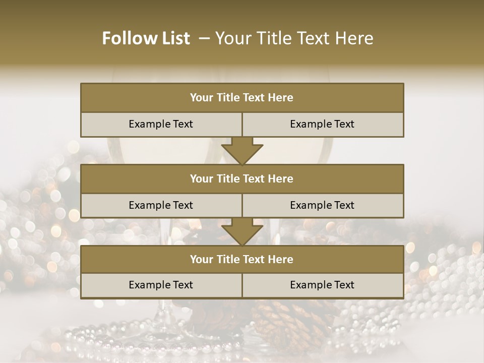 Holiday Table PowerPoint Template