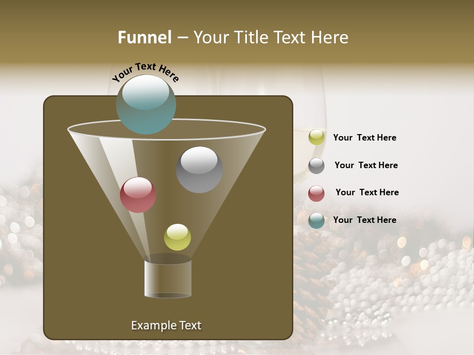 Holiday Table PowerPoint Template