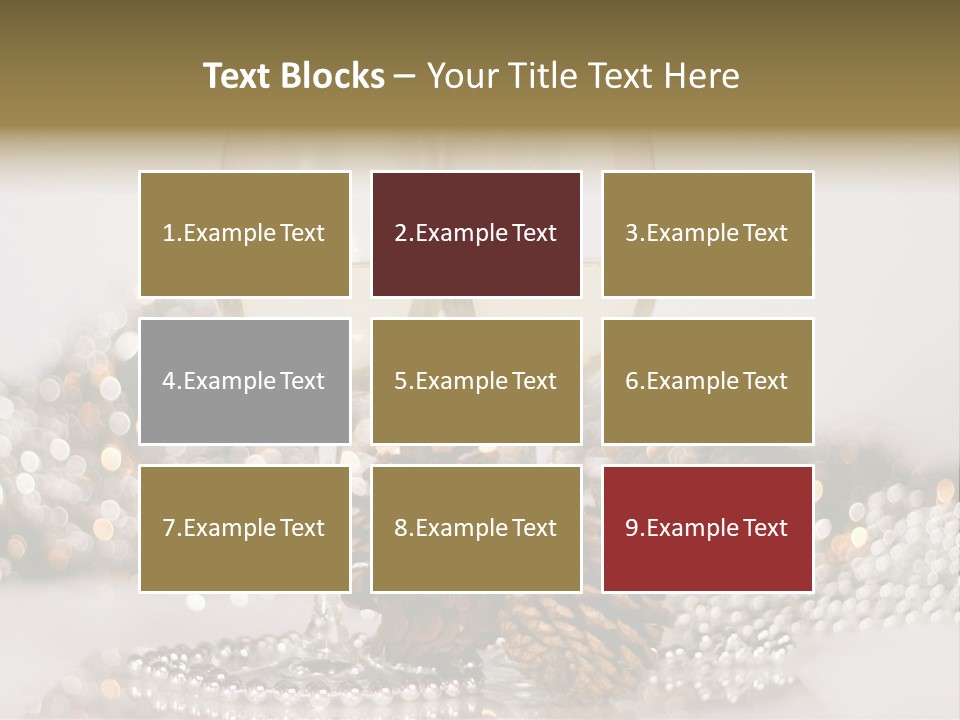 Holiday Table PowerPoint Template
