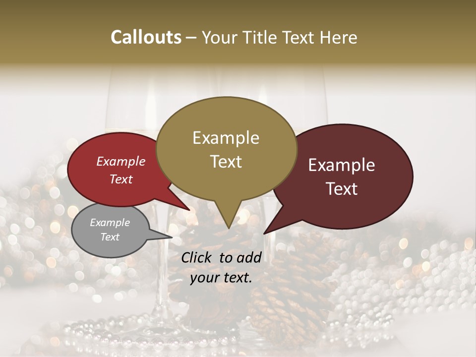 Holiday Table PowerPoint Template