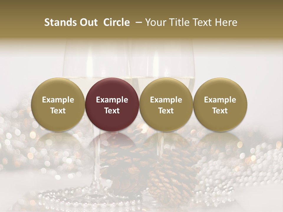 Holiday Table PowerPoint Template