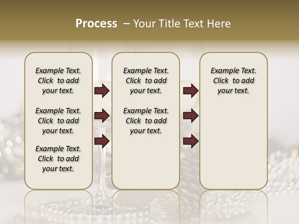 Holiday Table PowerPoint Template