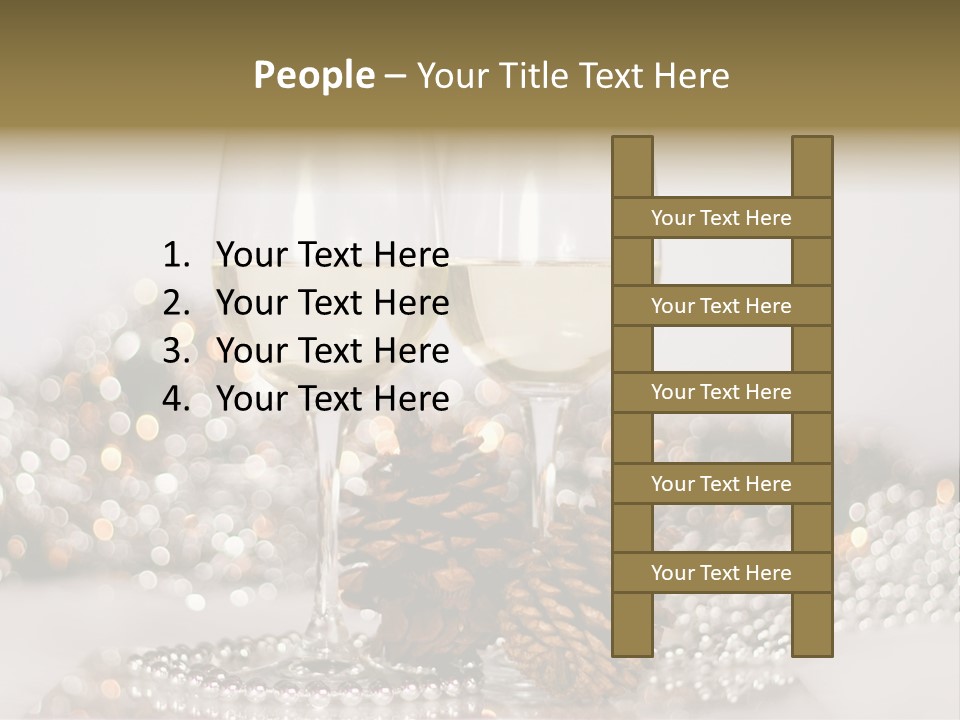Holiday Table PowerPoint Template