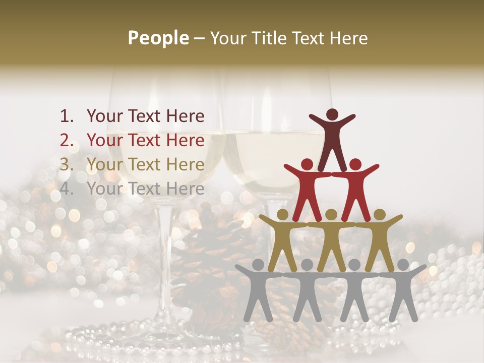 Holiday Table PowerPoint Template