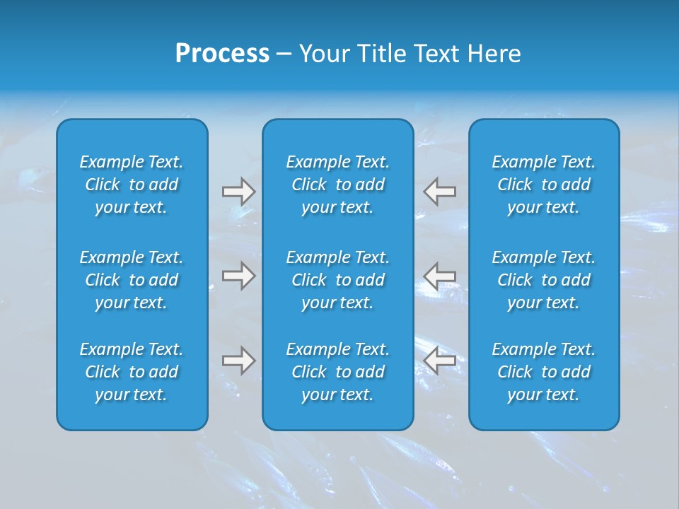 A School Of Striped Mackerel Feeding In The Red Sea, Egypt PowerPoint Template