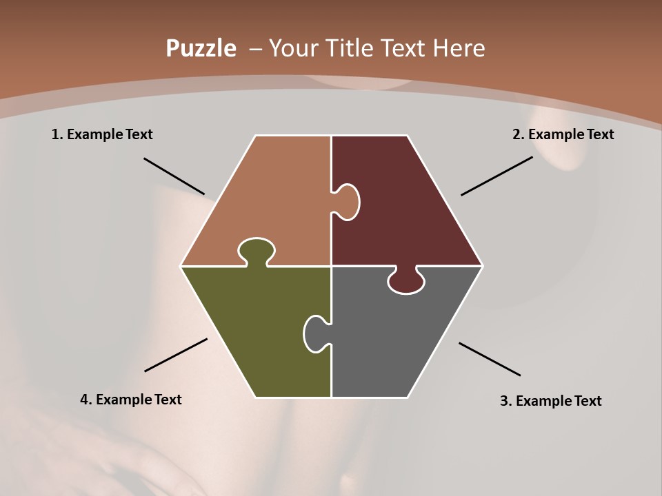 A Woman In A Sports Bra Top Is Posing For A Picture PowerPoint Template