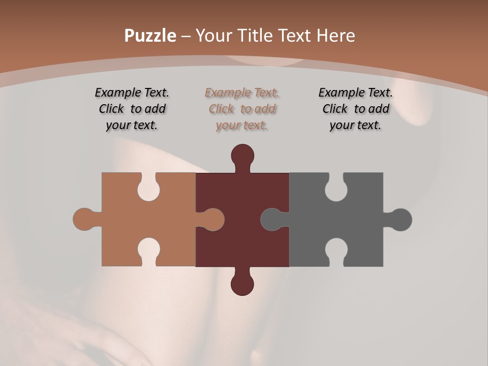 A Woman In A Sports Bra Top Is Posing For A Picture PowerPoint Template