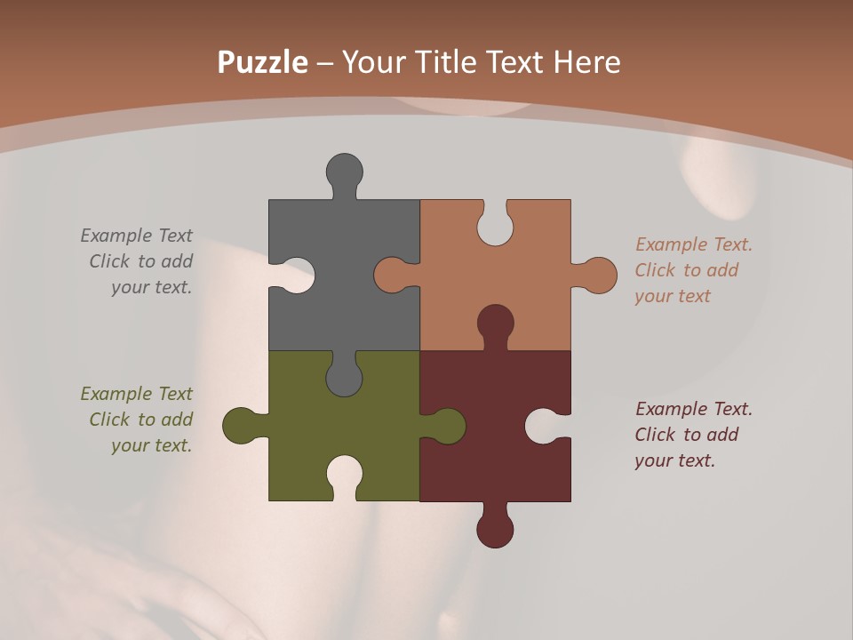 A Woman In A Sports Bra Top Is Posing For A Picture PowerPoint Template