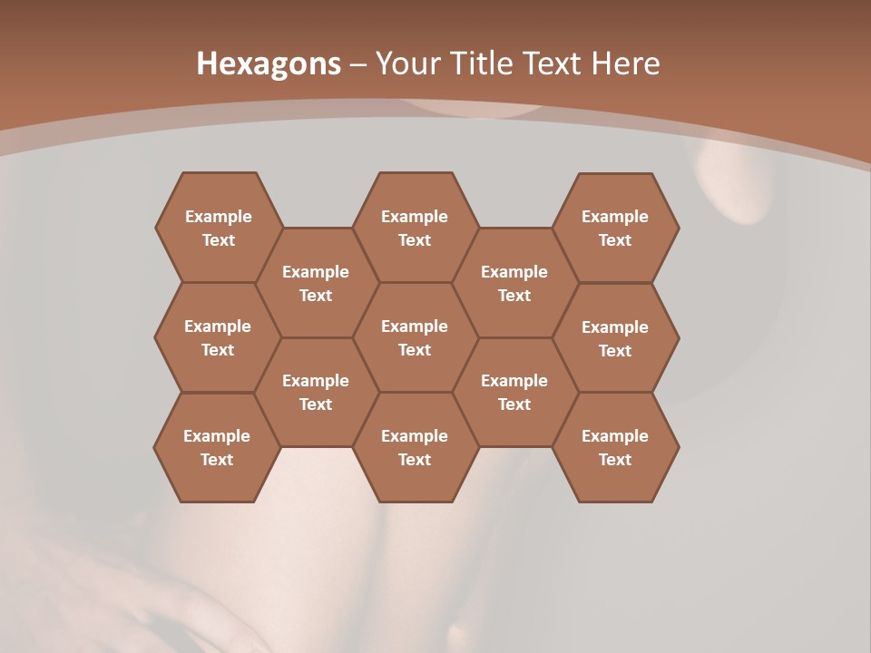 A Woman In A Sports Bra Top Is Posing For A Picture PowerPoint Template