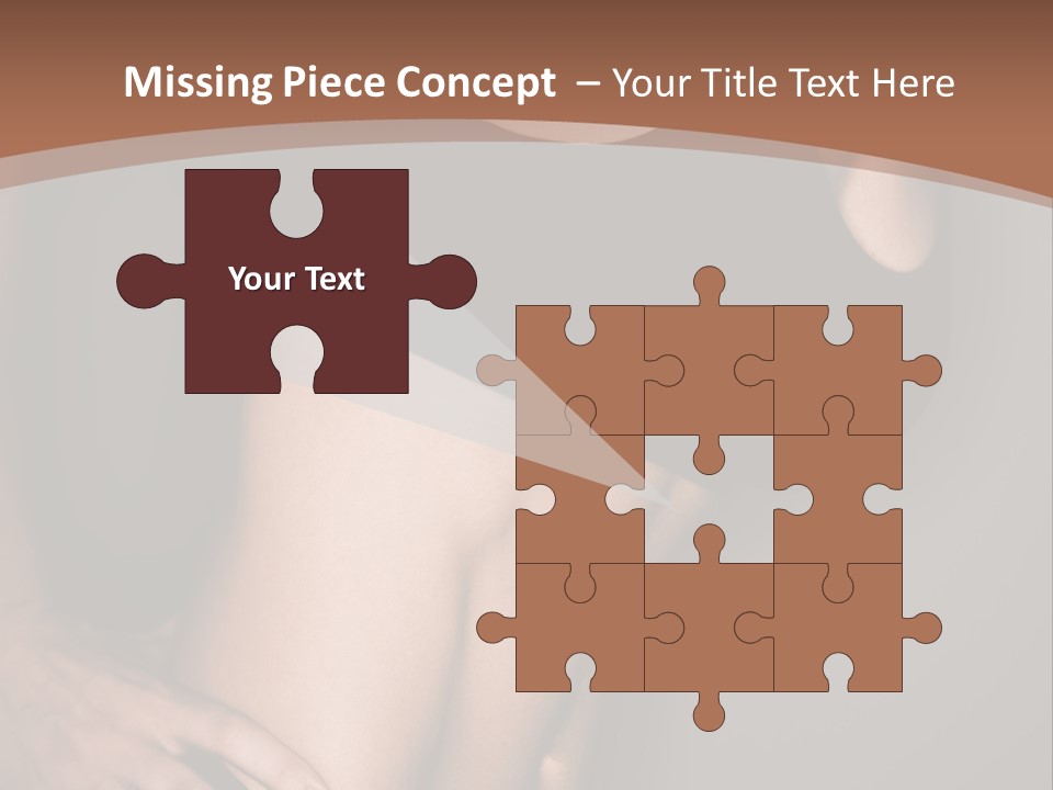 A Woman In A Sports Bra Top Is Posing For A Picture PowerPoint Template