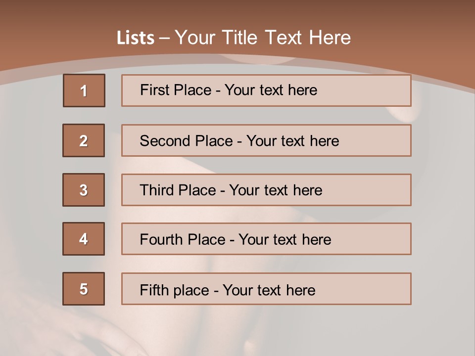 A Woman In A Sports Bra Top Is Posing For A Picture PowerPoint Template