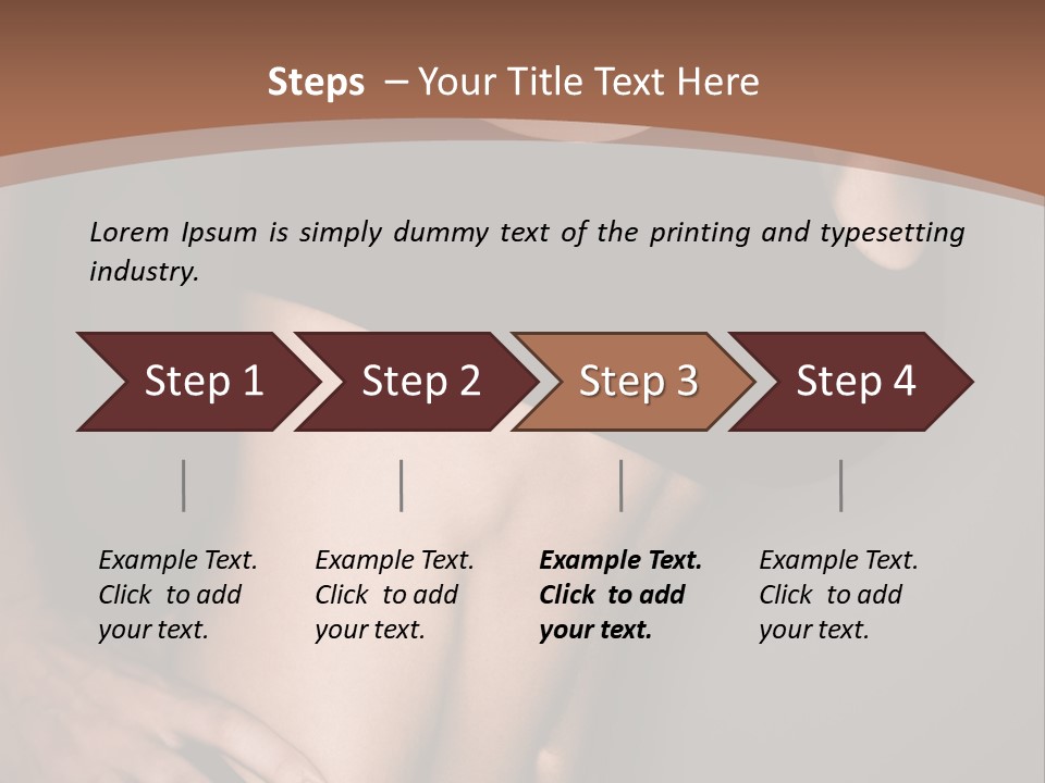A Woman In A Sports Bra Top Is Posing For A Picture PowerPoint Template