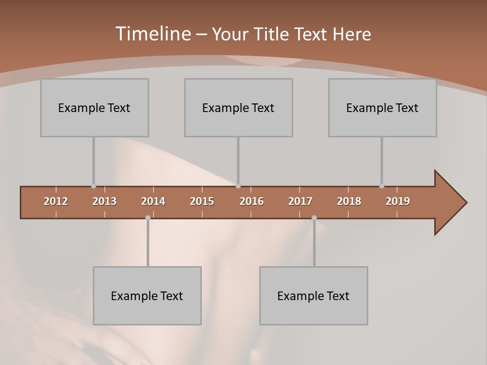 A Woman In A Sports Bra Top Is Posing For A Picture PowerPoint Template