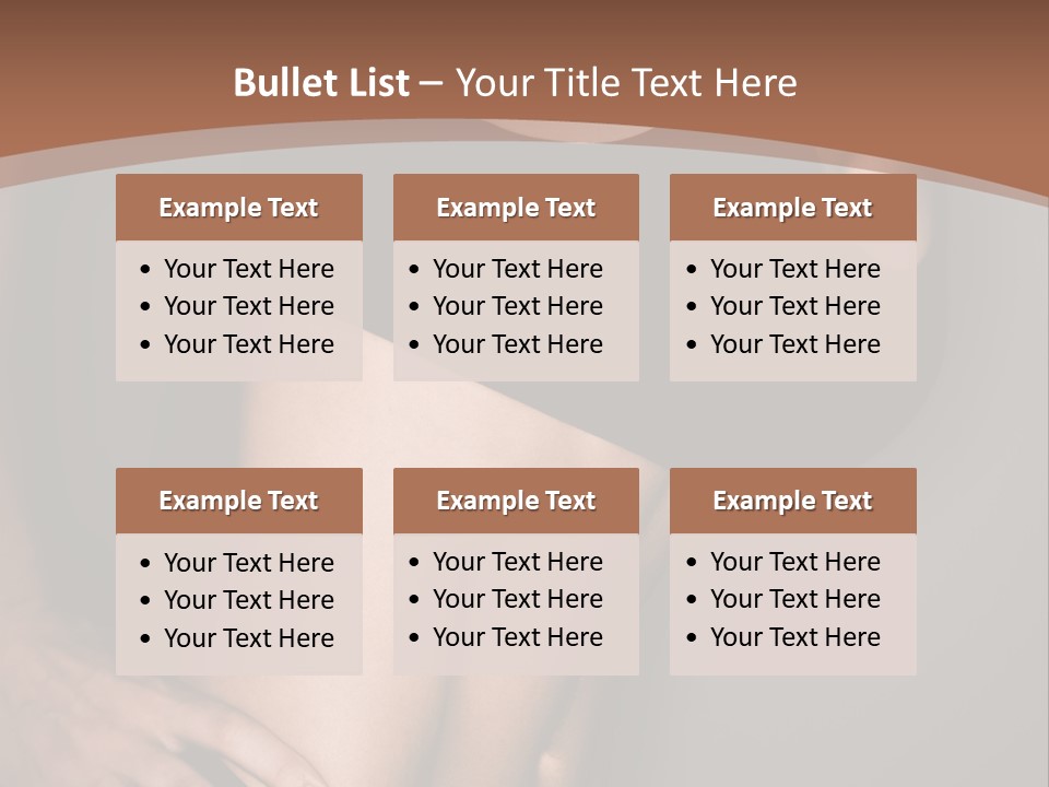 A Woman In A Sports Bra Top Is Posing For A Picture PowerPoint Template