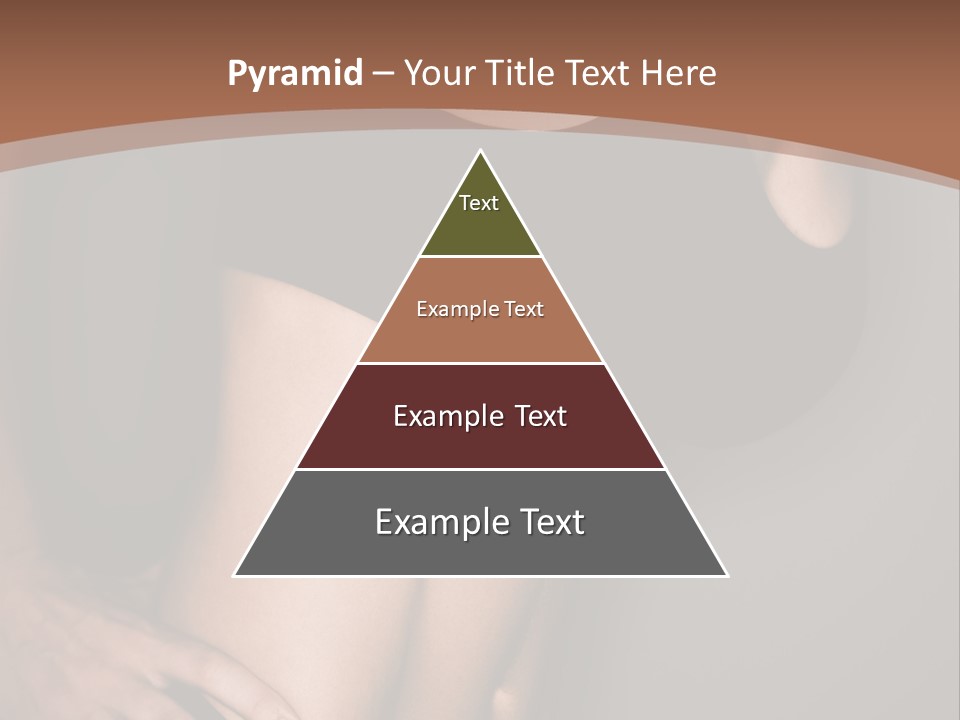 A Woman In A Sports Bra Top Is Posing For A Picture PowerPoint Template