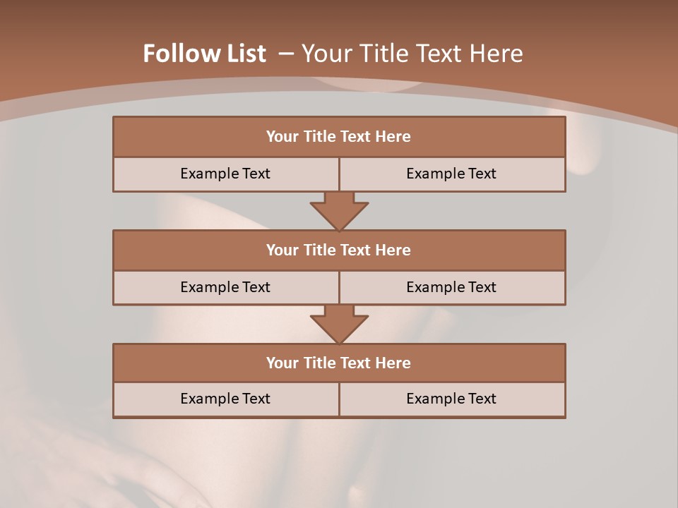 A Woman In A Sports Bra Top Is Posing For A Picture PowerPoint Template