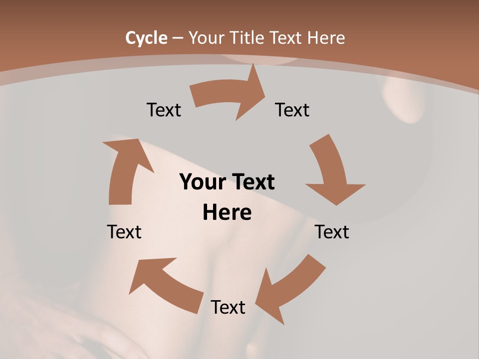 A Woman In A Sports Bra Top Is Posing For A Picture PowerPoint Template