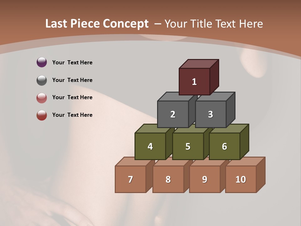 A Woman In A Sports Bra Top Is Posing For A Picture PowerPoint Template