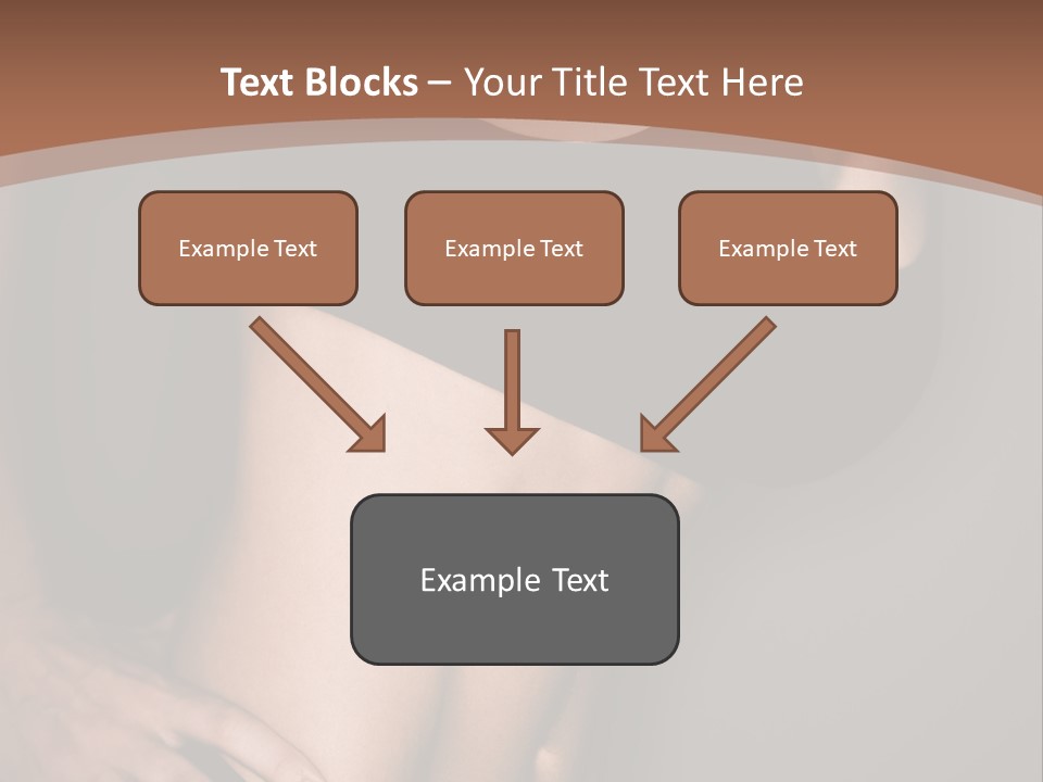A Woman In A Sports Bra Top Is Posing For A Picture PowerPoint Template