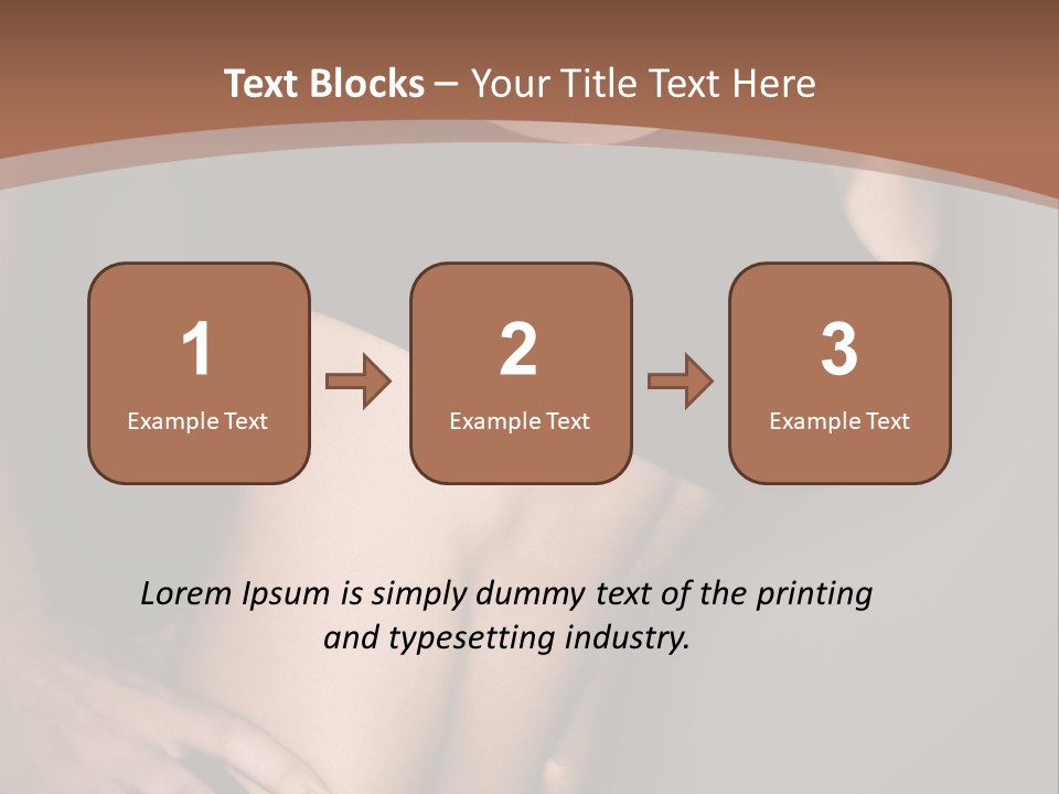 A Woman In A Sports Bra Top Is Posing For A Picture PowerPoint Template