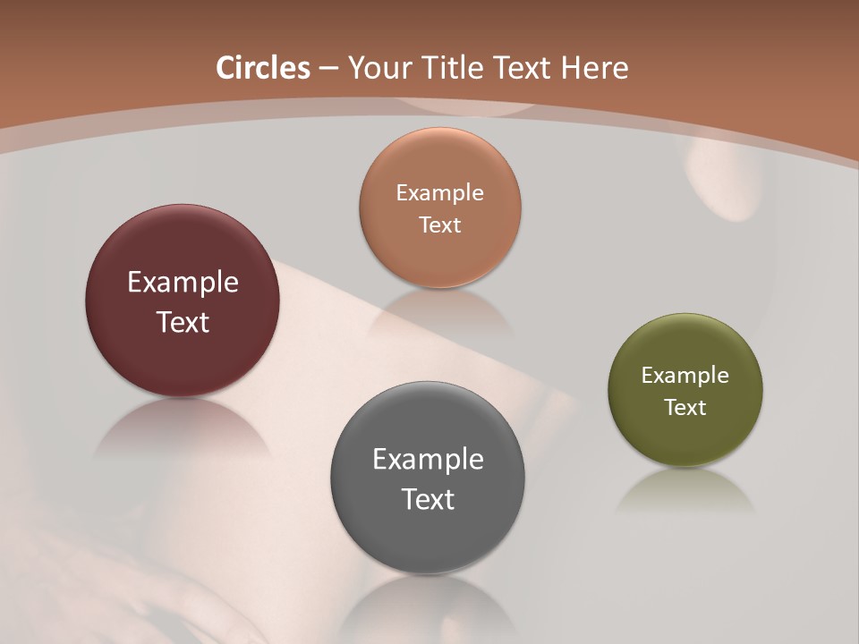 A Woman In A Sports Bra Top Is Posing For A Picture PowerPoint Template