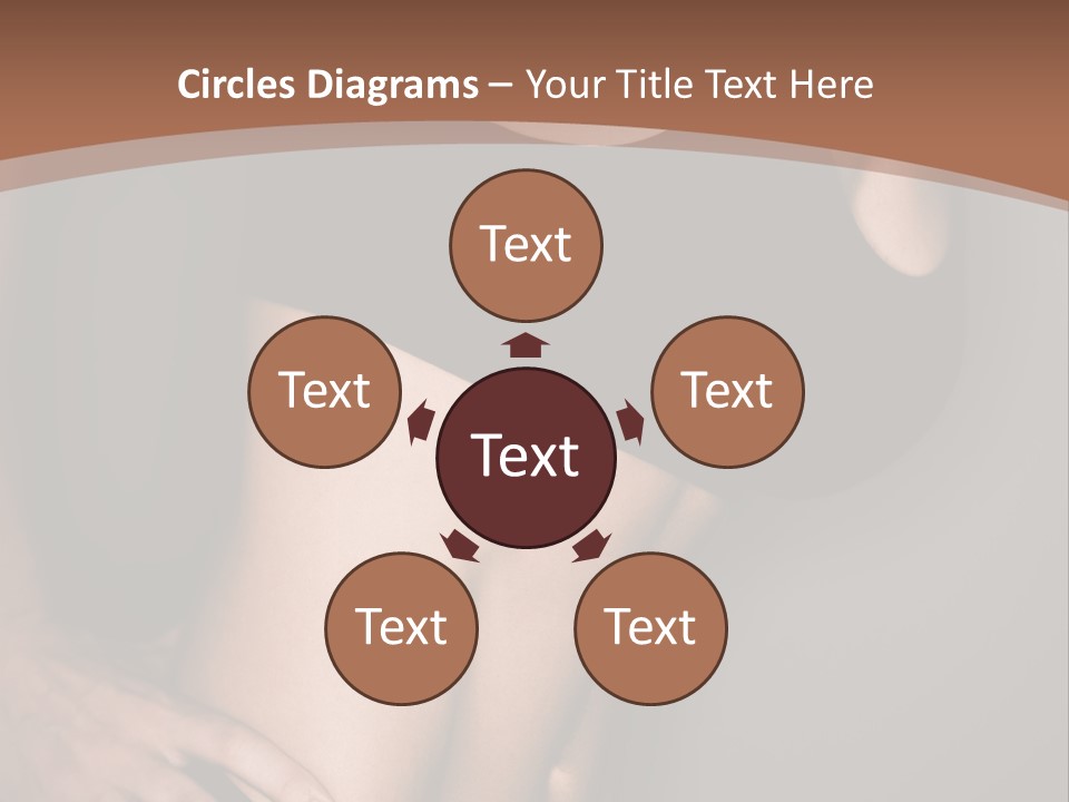 A Woman In A Sports Bra Top Is Posing For A Picture PowerPoint Template