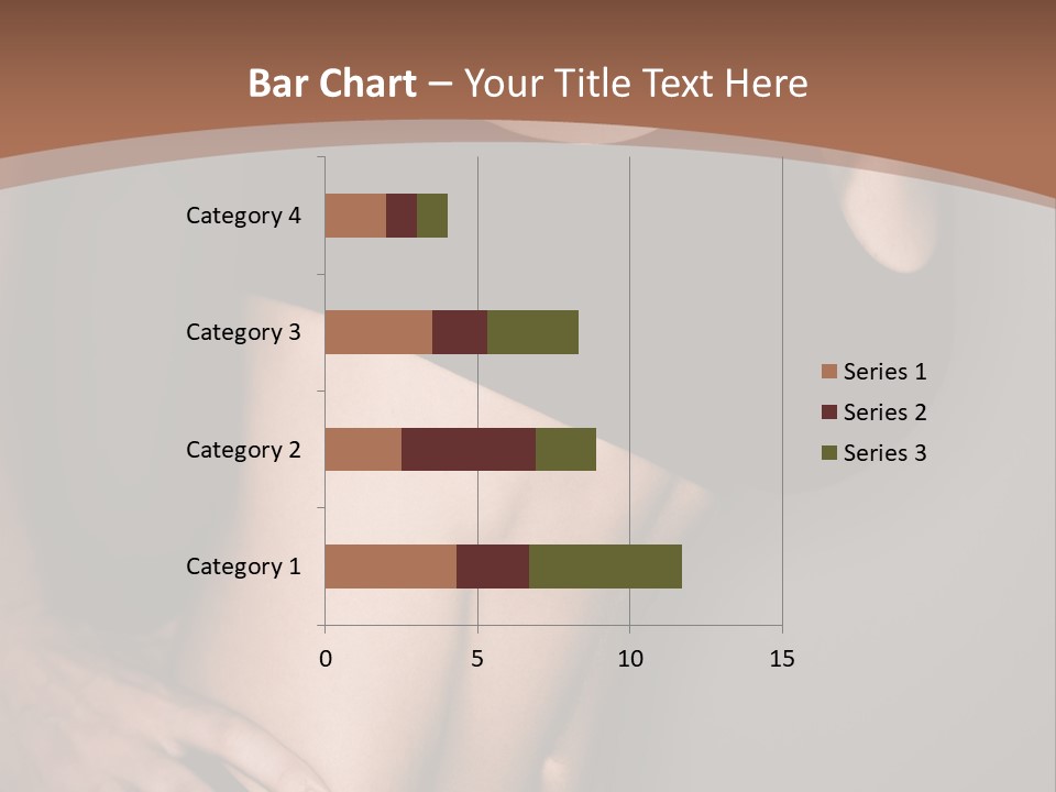 A Woman In A Sports Bra Top Is Posing For A Picture PowerPoint Template