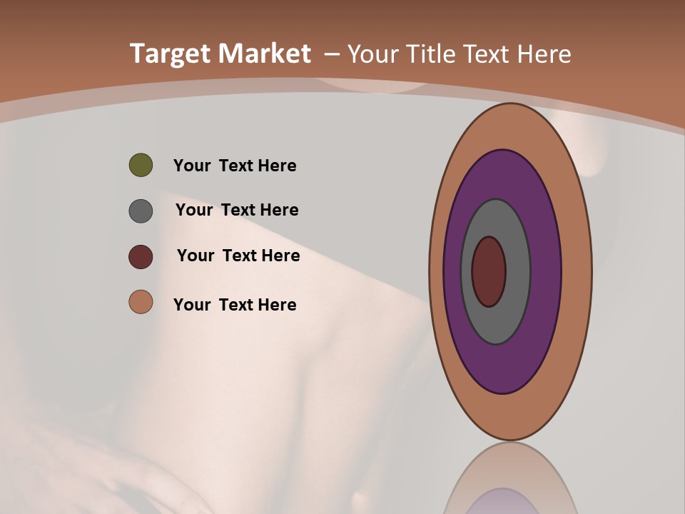 A Woman In A Sports Bra Top Is Posing For A Picture PowerPoint Template