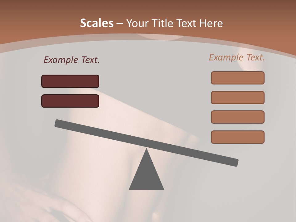 A Woman In A Sports Bra Top Is Posing For A Picture PowerPoint Template