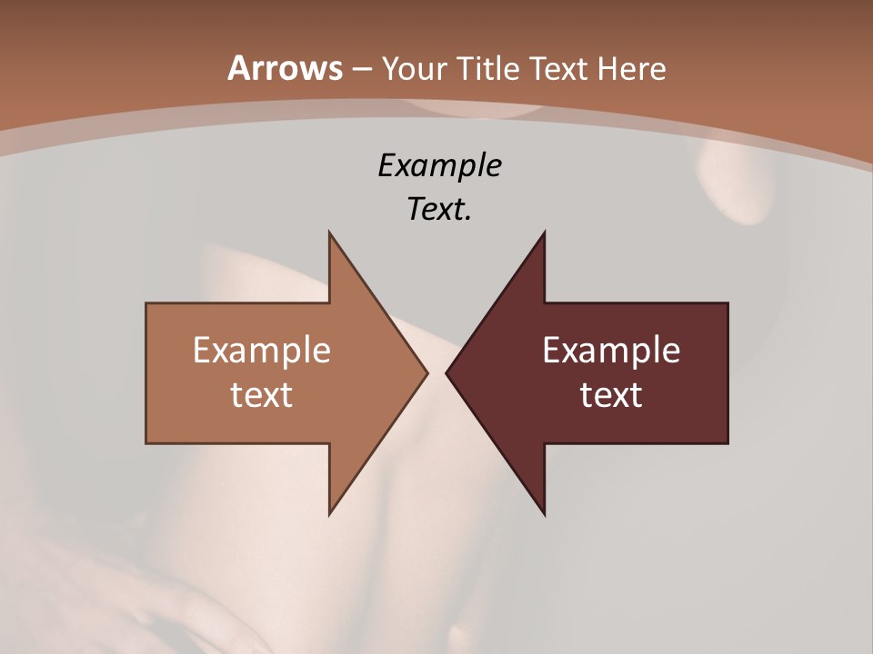 A Woman In A Sports Bra Top Is Posing For A Picture PowerPoint Template