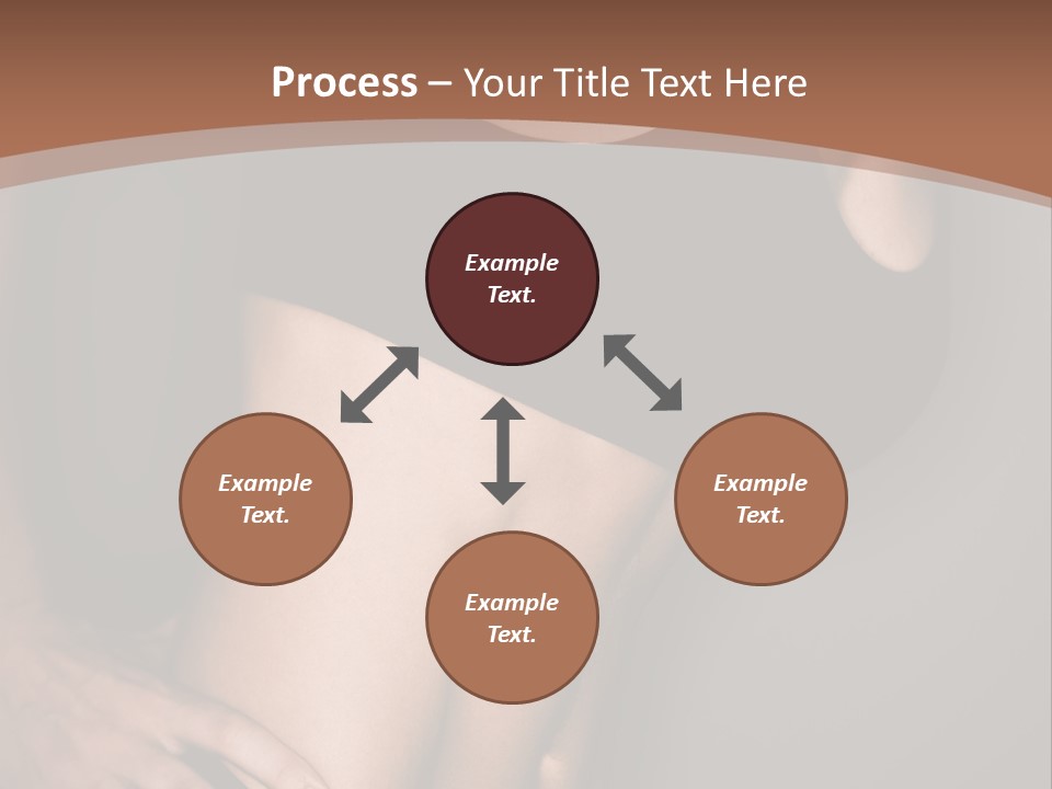 A Woman In A Sports Bra Top Is Posing For A Picture PowerPoint Template