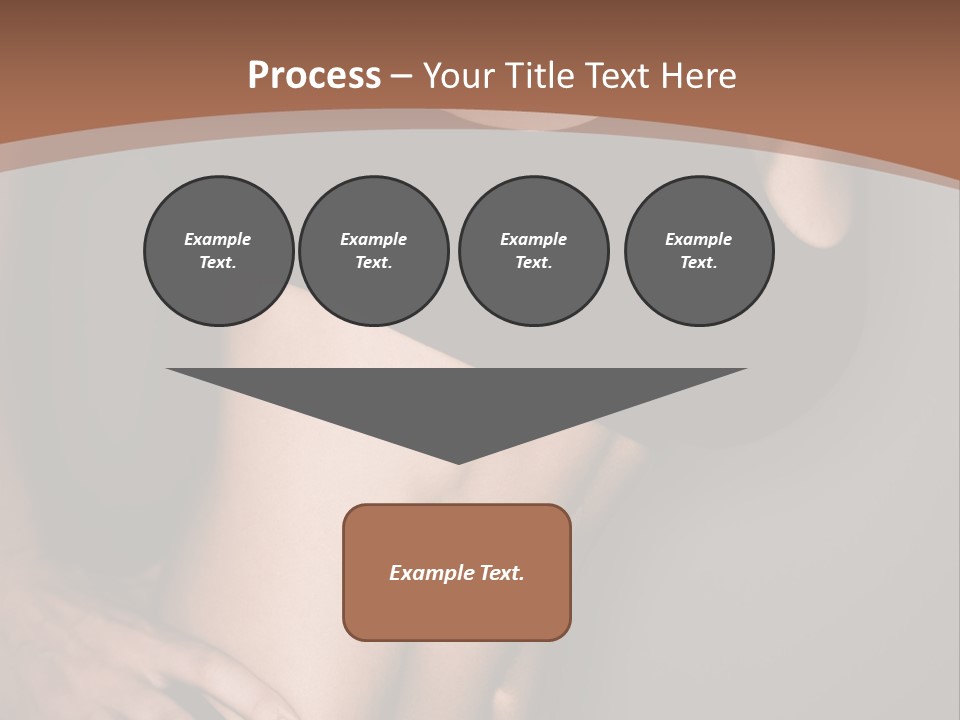 A Woman In A Sports Bra Top Is Posing For A Picture PowerPoint Template