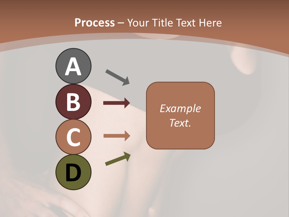 A Woman In A Sports Bra Top Is Posing For A Picture PowerPoint Template