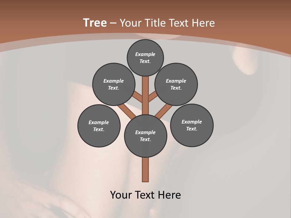 A Woman In A Sports Bra Top Is Posing For A Picture PowerPoint Template