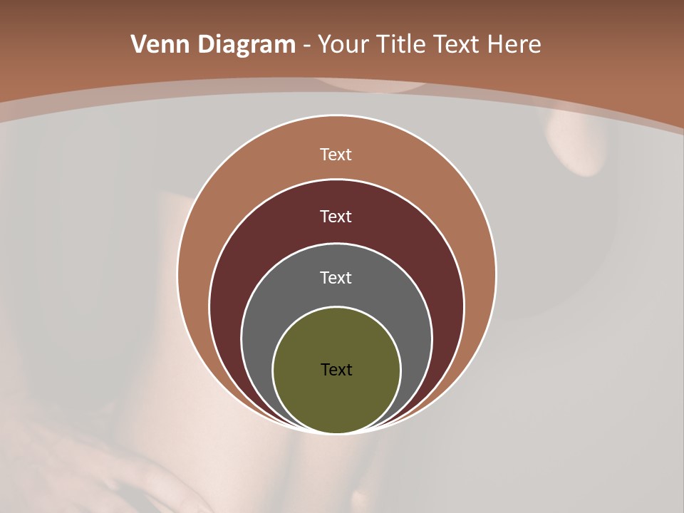 A Woman In A Sports Bra Top Is Posing For A Picture PowerPoint Template