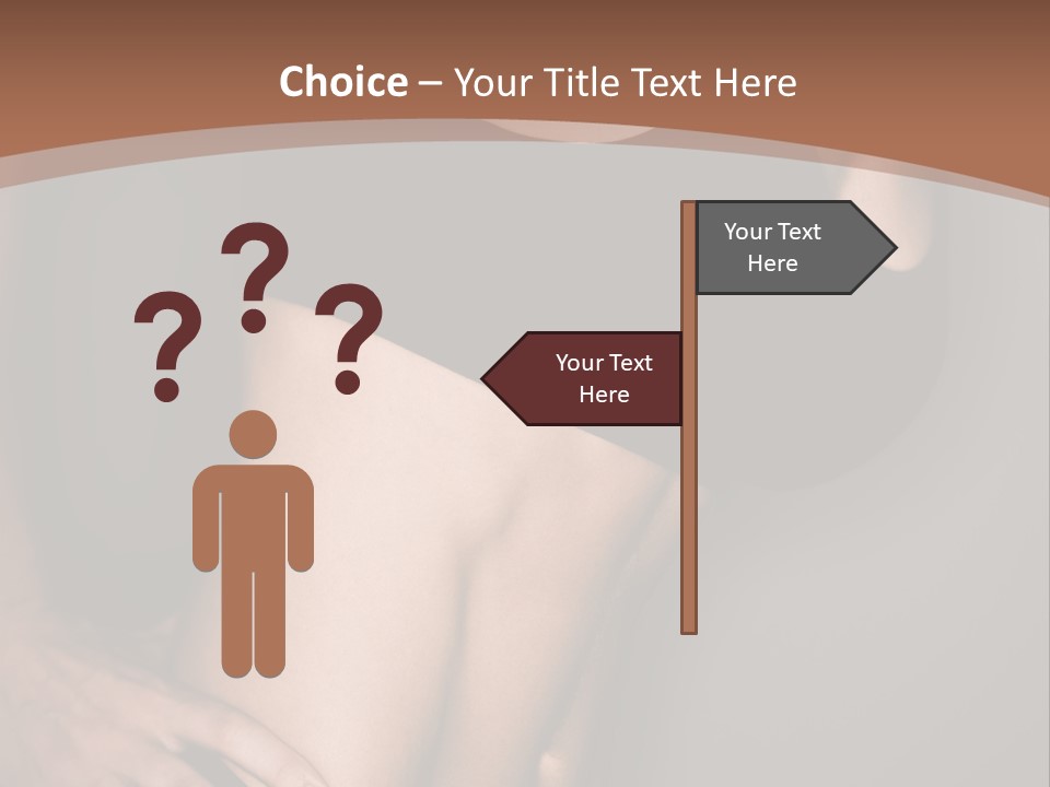 A Woman In A Sports Bra Top Is Posing For A Picture PowerPoint Template