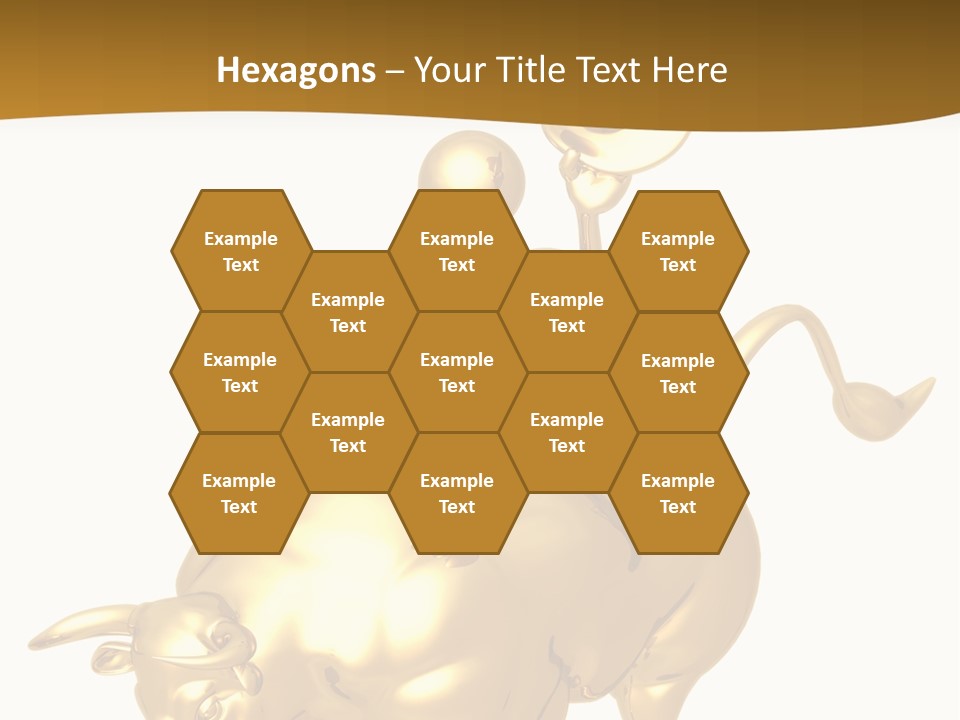 Bull Market Ride PowerPoint Template