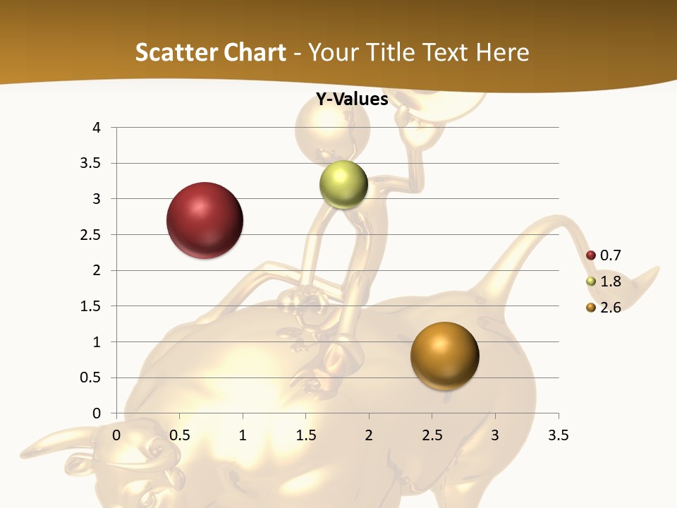 Bull Market Ride PowerPoint Template