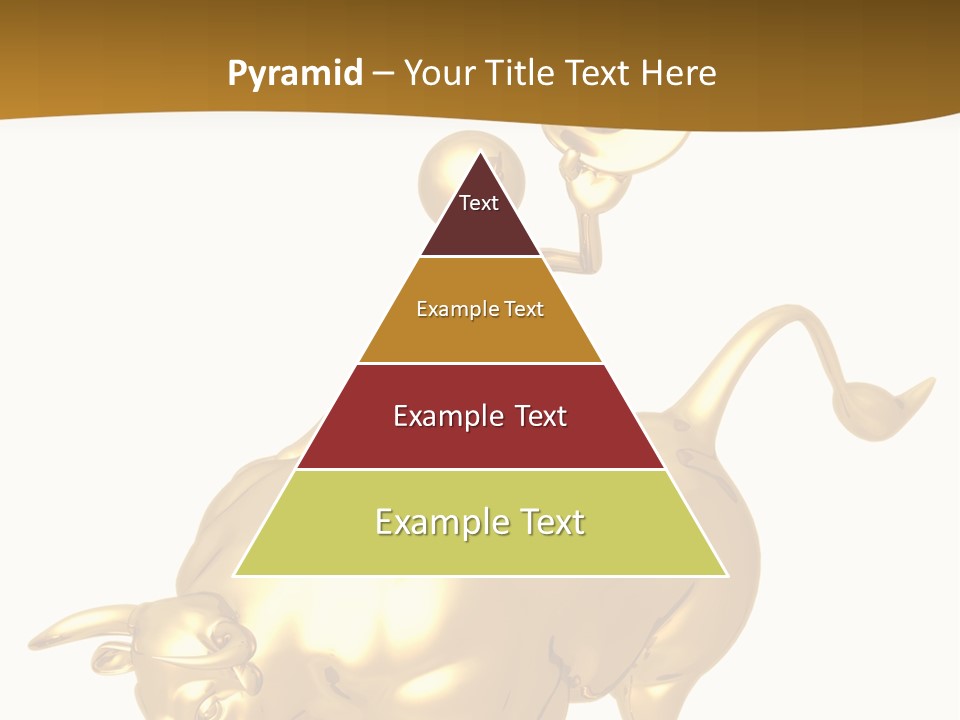Bull Market Ride PowerPoint Template