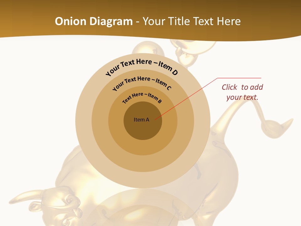 Bull Market Ride PowerPoint Template