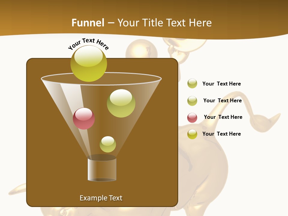 Bull Market Ride PowerPoint Template