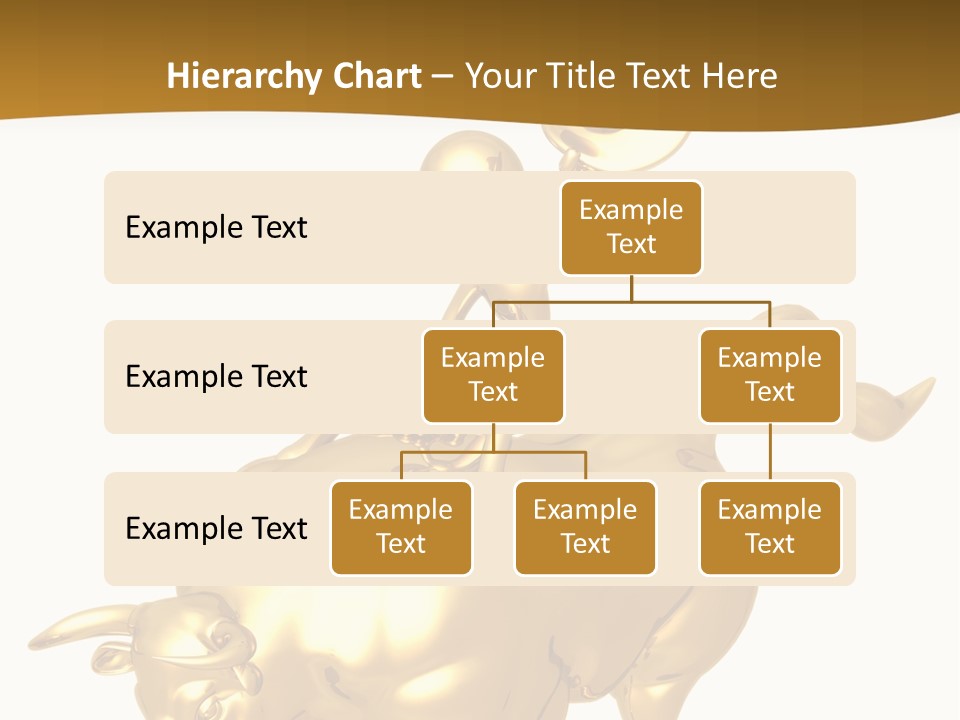 Bull Market Ride PowerPoint Template