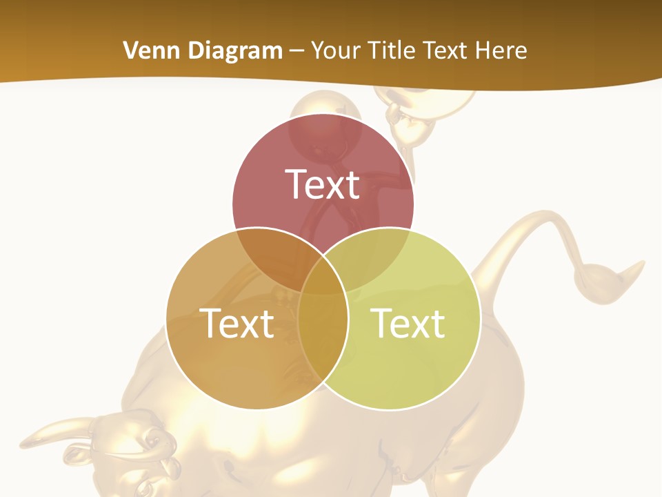 Bull Market Ride PowerPoint Template