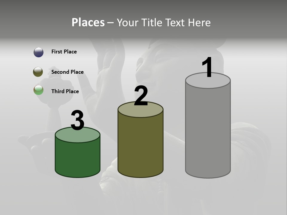 The Buddha Worshiper PowerPoint Template